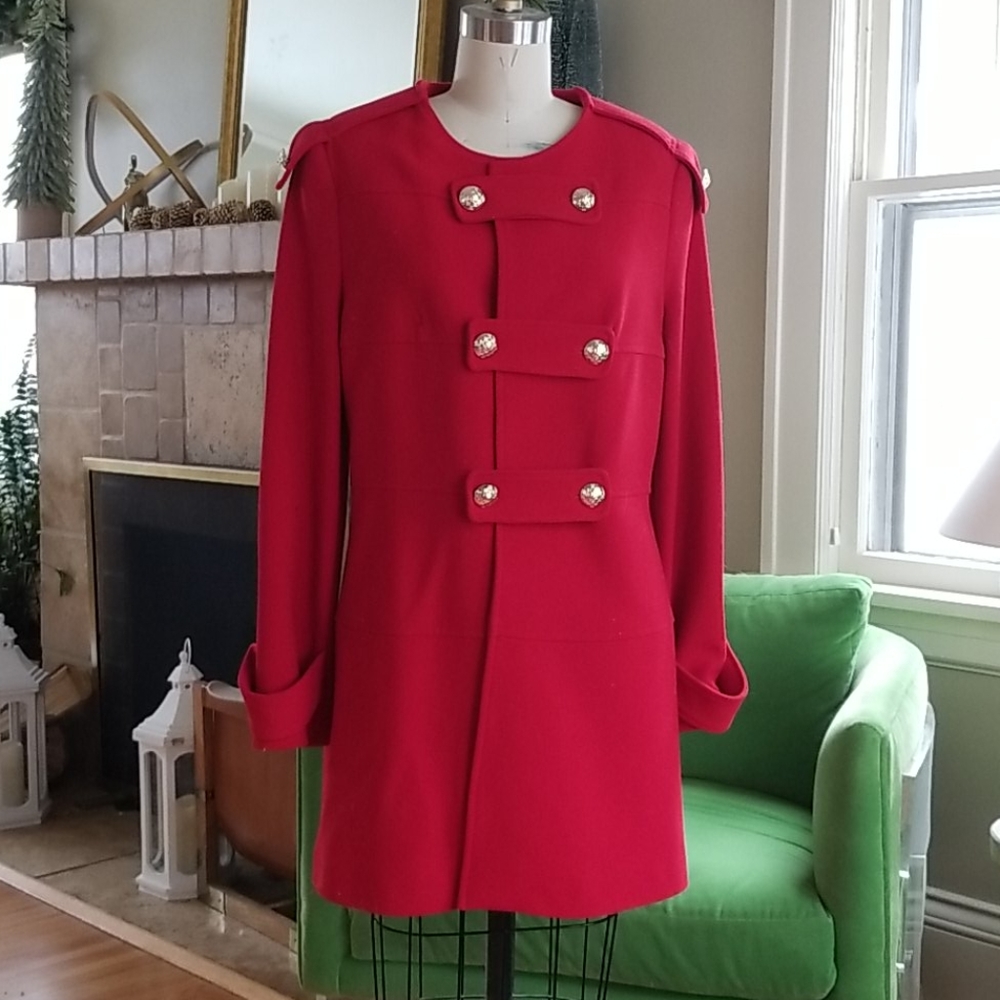 Twenty 29 red wool coat